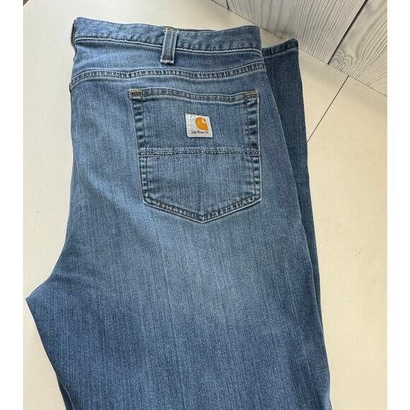 Carhartt Mens Size 40x32 Denim Relaxed Fit Classic Jeans - Picture 1 of 7